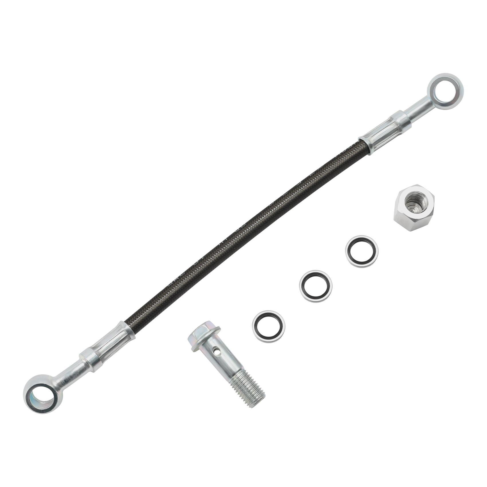 Brake Line Motorcycle - 25Cm Remslang Lijn Verleng Connector Reserveonderdelen