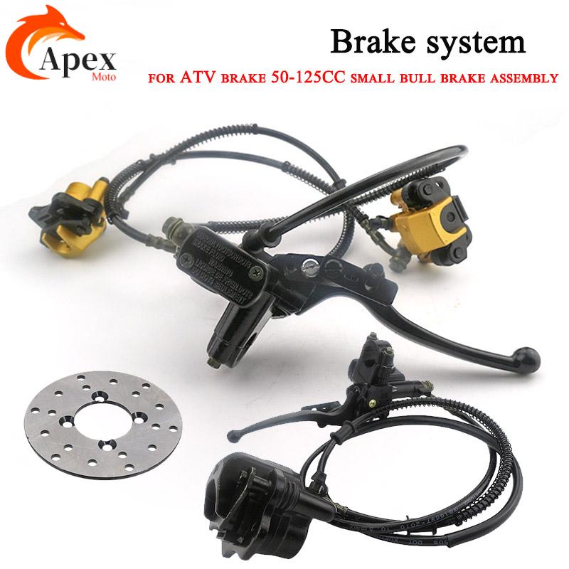 Brake Disc Motorcycle - 1Set Motorfiets Voorrem Schijfremset Hydraulisch Remsysteem
