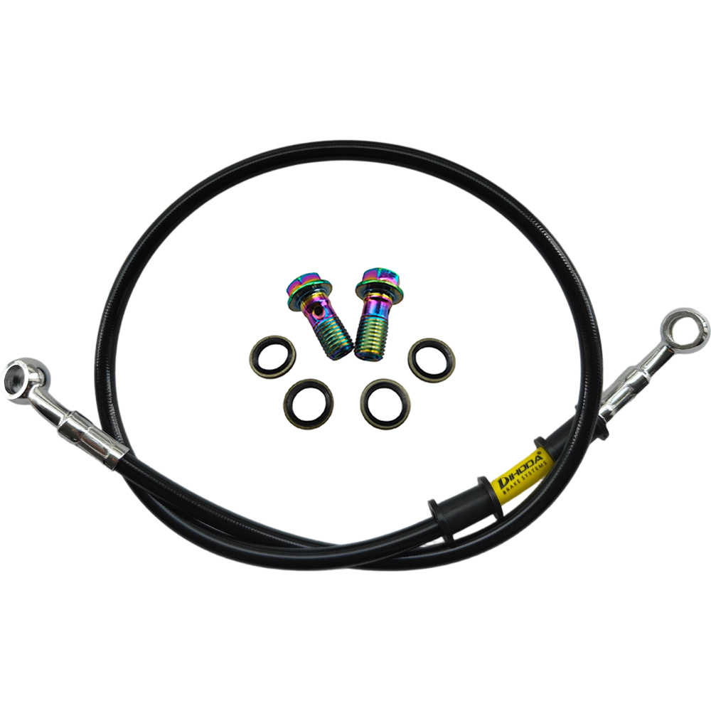 28 ° -28 °   Zwart Gevlochten  - Motorcycle Brake Cable recensie en prijs