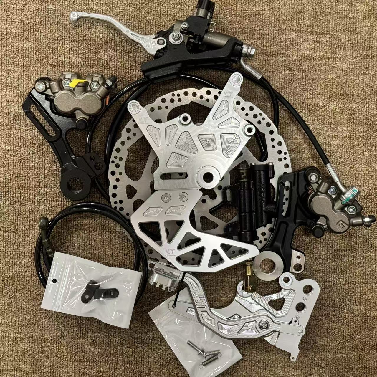 Dubbele remklauwbeugelset voor - Brake Caliper recensie en prijs
