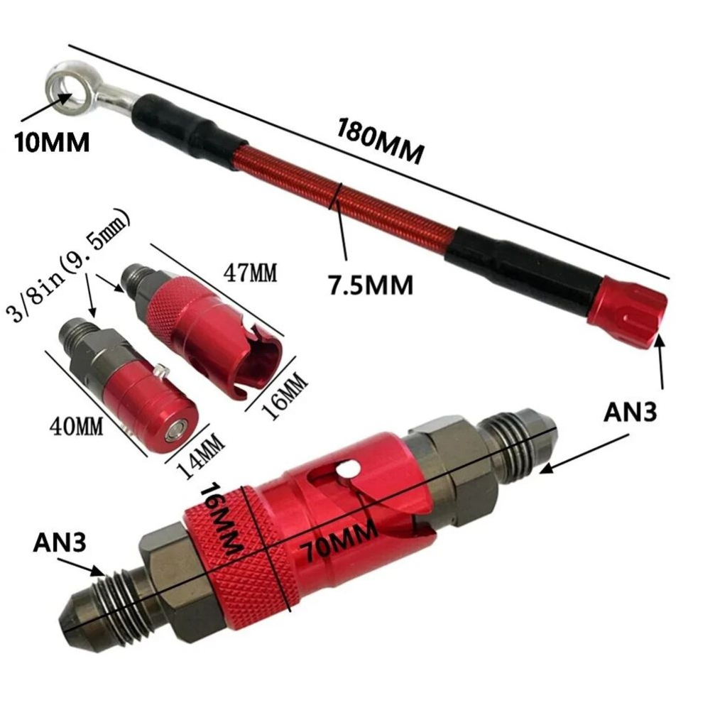 Motorfiets AN3 Quick Connect r - Motorcycle Brake Cable recensie en prijs