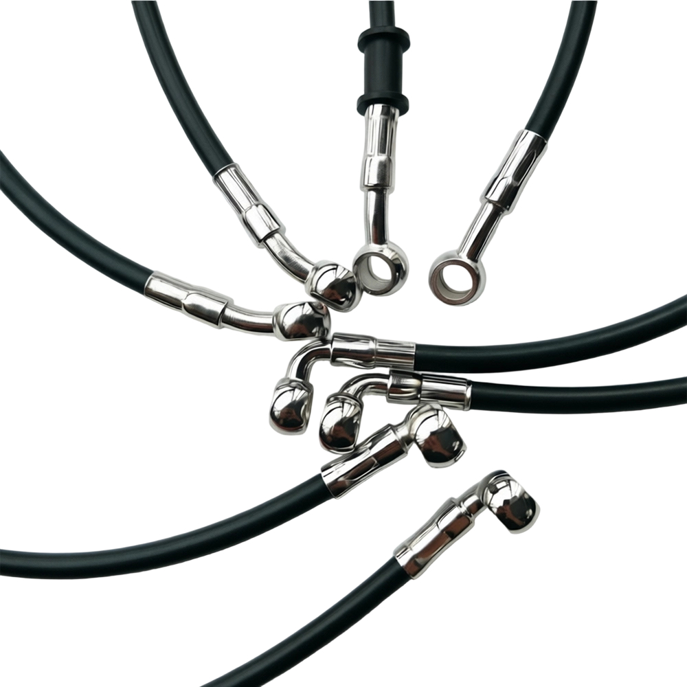 Zwart 28 ° -90 °   Hydraulisch - Motorcycle Brake Cable recensie en prijs