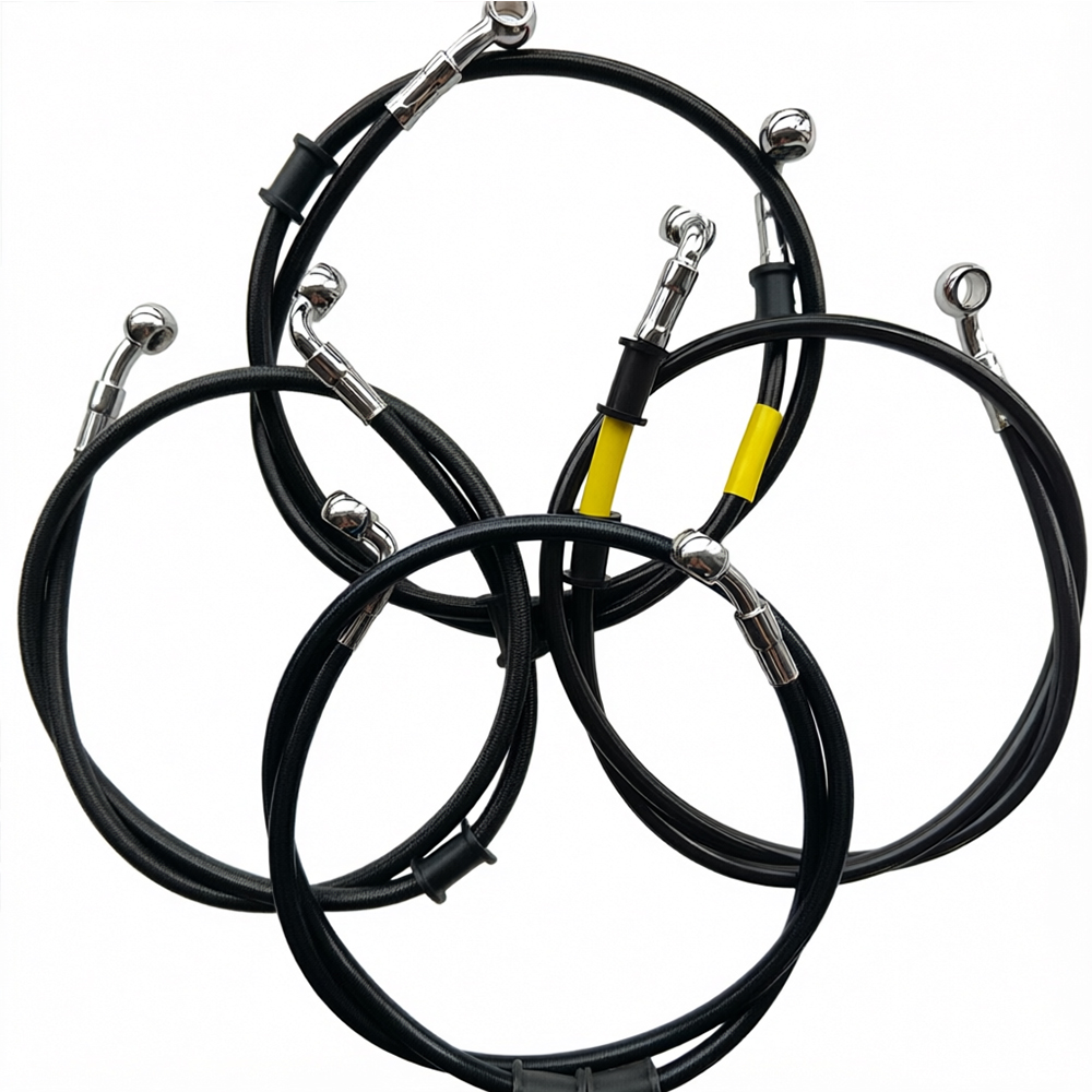 Zwart 28 ° -90 °   Hydraulisch - Motorcycle Brake Cable recensie en prijs